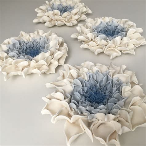 Gloria Heptinstall Blog Ceramic Flowers Wall Art Isabella Large