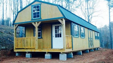 The floor plans are absolutely amazing, and the customer service reps are even better! 14x40 shed changed to a mini home | Tiny farmhouse ...