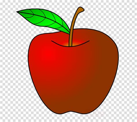 Clipart Apple Cartoon Gudang Gambar Vector Png