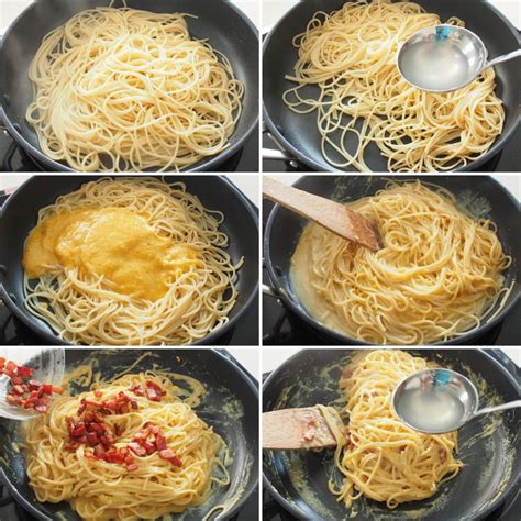Espaguetis A La Carbonara Para Personas El Cocinero Casero Pasta