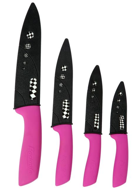 Pink Ceramic Kitchen Knives Rocknife Ceramic Knives