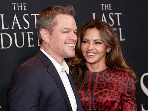 Matt Damon Says Wife Luciana Barroso Helps Him Be A Better Actor
