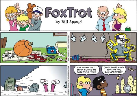 Foxtrot By Bill Amend For October 19 2014 Fun Comics Funny Cartoons Funny Comics