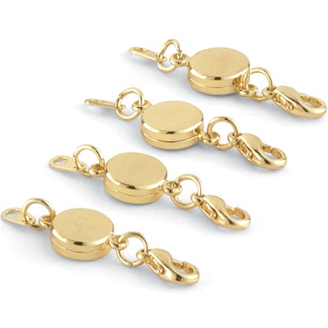 Easy On Off Magnetic Jewelry Clasps Set Of 4