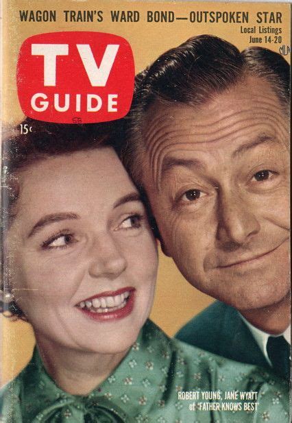 Jane Wyatt And Robert Young Of Father Knows Best June 14 20 1958
