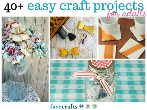 44 Easy Craft Projects For Adults
