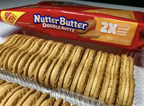 Let's start a sort of ncis drinking game but instead of alcohol, we use nutter butters every time mcgee mentions nutter butters you eat a nutter butter. REVIEW: Nabisco Double Nutty Nutter Butter - Junk Banter