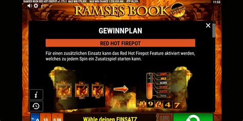ramses book red hot firepot slot