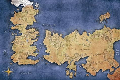46 Westeros Map Wallpaper Wallpapersafari Com