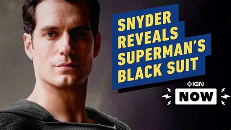 During a panel for justice con, justice league director zack snyder showed off a small new look at his snyder cut debuting next year on hbo max. Zack Snyder Reveals Superman's Black Costume From Justice ...