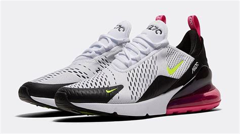 Nike Air Max 270 White Volt Laser Fuchsia Where To Buy Ah8050 109