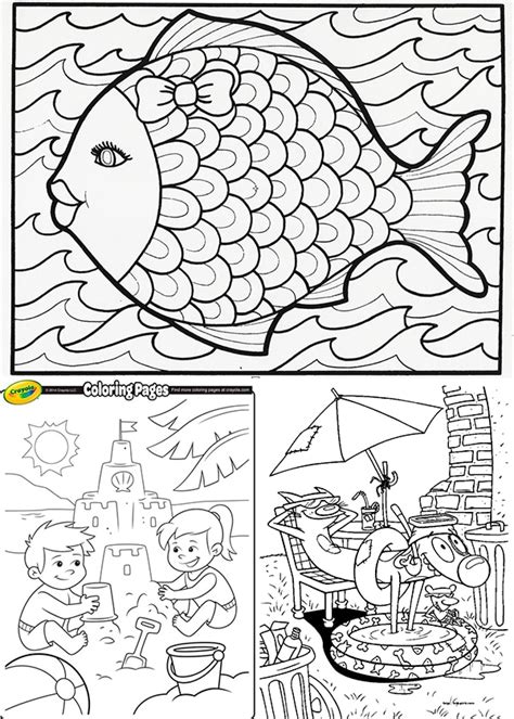 Maestra De Infantil Dibujos Para Colorear El Verano Reverasite