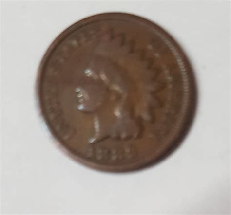 1839 United States One Cent M J Hughes Coins