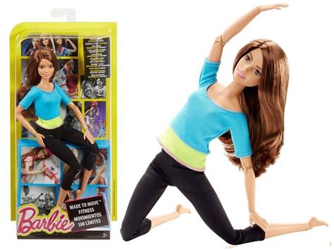 Lalka Barbie Fitness Made To Move Dhl81 Djy08 7583075735 Oficjalne
