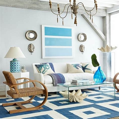 10 Coastal Inspired Living Room Interior Design Ideas