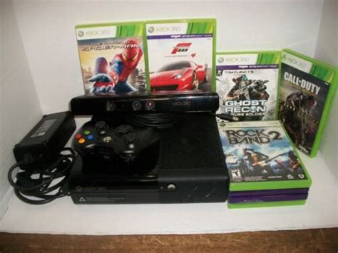Microsoft Xbox 360 E Console Model 1538 Kinect Controller Power Hdmi