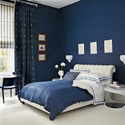 If you don't feel yourself relaxing as classic blue isn't a bedroom color to just throw onto the walls and think about later. 15 Beautiful Dark Blue Wall Design Ideas