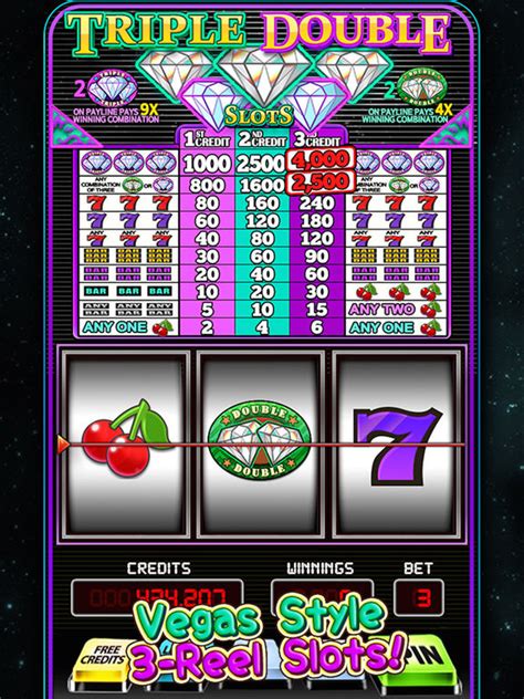 Triple Double Slots Classic Diamond Slot Machine Apprecs