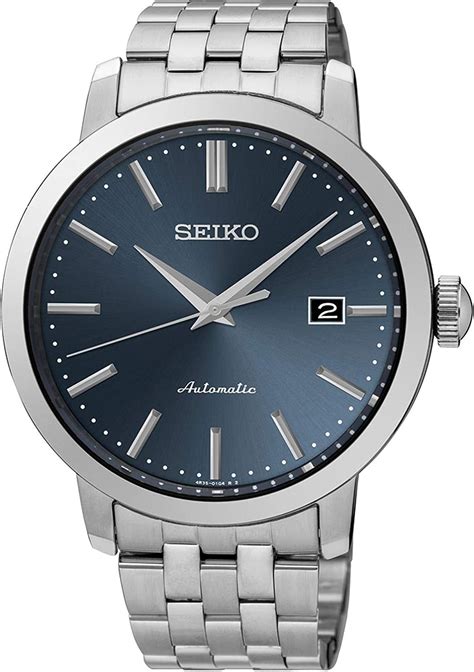 Seiko Men S Analogue Automatic Watch With Stainless Steel Bracelet