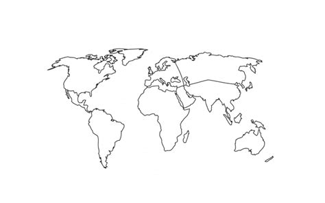 Países Del Mapa Mundial Para Colorear Imprimir E Dibujar Coloringonlycom