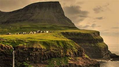 Faroe Islands Landscape Nature Desktop Wallpapers Backgrounds