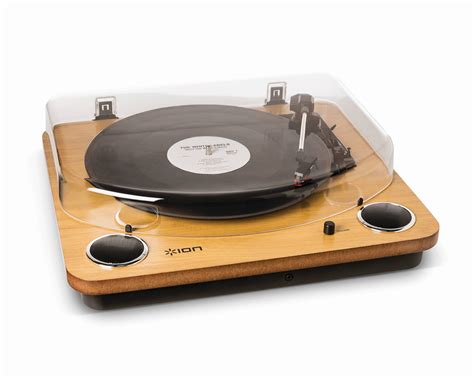 Ion Max Lp Conversion Turntable With Stereo Speakers Uk