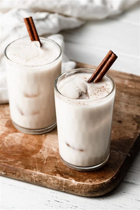 Horchata Homemade Horchata Horchata Recipe Mexican Drinks