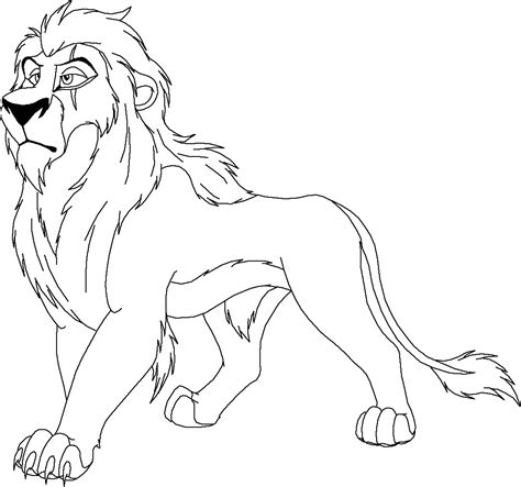 Lion King Scar Coloring Pages At GetColorings Free Printable