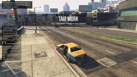 Gta Online Taxi Work How To Start Max Payout And More