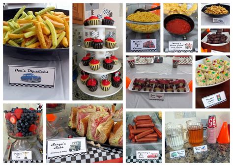 Cars Birthday Party Food Ideas Denny Barela