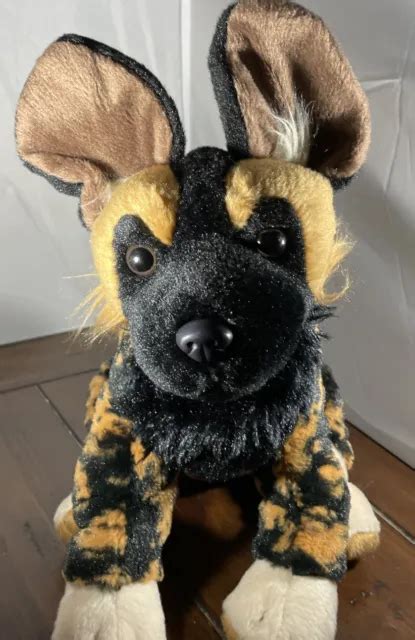 Wild Republic African Wild Dog Hyena Plush Stuffed Animal Toy 12 Inch