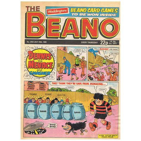 29th July 1989 Buy Now The Beano Issue 2454