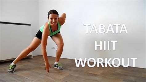 Minute Tabata Hiit Workout At Home Cardio Hiit Workout For Fat Loss Youtube