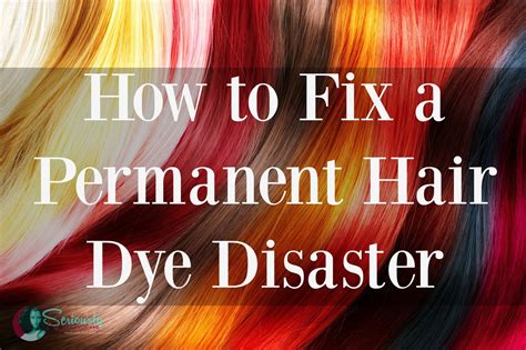 How To Fix A Permanent Hair Dye Disaster Seriously Natural