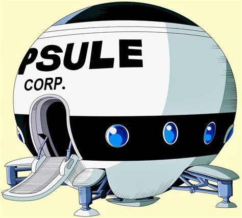 Capsule Corp Spaceship Anime Modelos 3d Desenhos