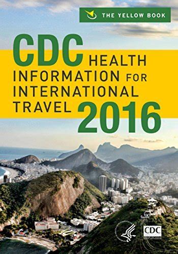 Cdc Health Information For International Travel 2016 By Centers For