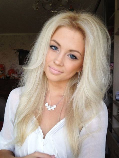 I have very light golden blonde hair and blue eyes and i love being pale, but its prom. How to Get Your Bleach Blonde Hair | Light blonde hair ...