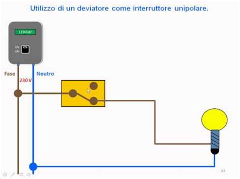 Utilizzo Di Un Deviatore Come Interruttore Unipolare Npr Tech