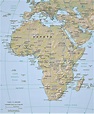 Mapa de África para imprimir | Político | Físico | Con Nombres · 2022