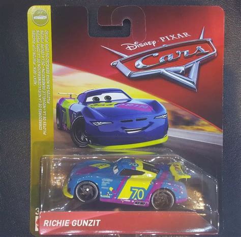 Disney Pixar Cars 3 Next Gen Richie Gunzits 70 Gasprin Race Car