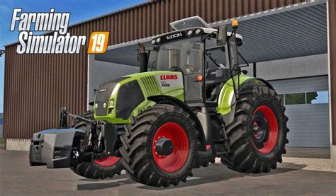 Fs19 Claas Axion 800 810 830 850 V1000 • Farming Simulator 19