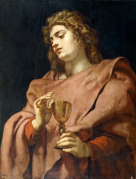 St John The Evangelist Painting By Peter Paul Rubens