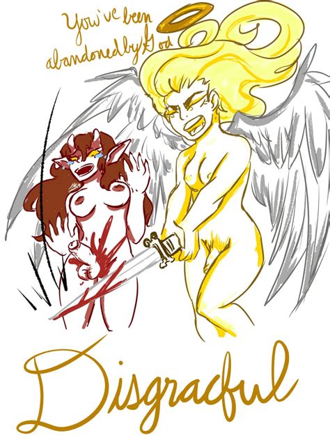 Rule 34 Angel Castrated Castration Character Request Copyright Request Demon Demon Girl Futa