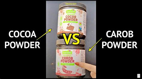 Cacao Vs Carob Cocoa Powder Vs Carob Powder Carob Powder Benefits