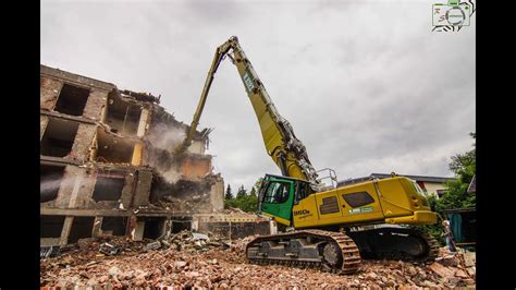 Liebherr R960 Demolition Beim Abbruch Liebherr R920 Compact M Korz