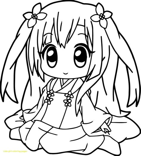 Anime Kimono Coloring Pages Coloring Pages