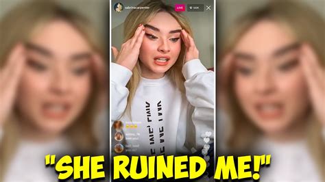 Sabrina Carpenter Speaks On How Olivia Rodrigo Ruined Her Youtube