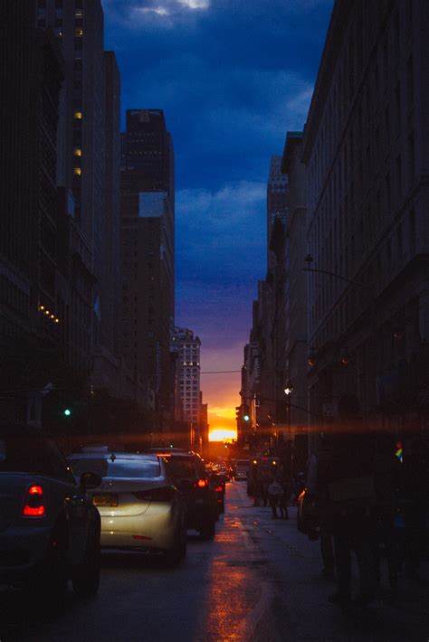 Manhattanhenge Manhattanhenge 34th St At Park Ave May 30 Ryan