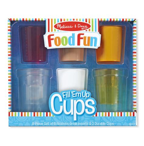 Food Fun Fill Em Up Cups Toy Sense
