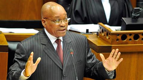 Zuma saw his speech disrupted in particular by members of the eff, clad in their traditional red workers' overalls, who repeatedly interrupted and insulted the south african president during his. President Jacob Zuma to address NCOP